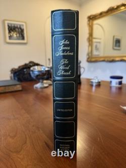 The Franklin Mint Audubon John James Audubon Wood Thrush Sterling Silver Plate
