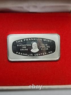 The Franklin Mint Christmas Ingot 1974, Sterling Silver. Rm637