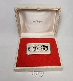 The Franklin Mint Christmas Ingot 1974, Sterling Silver. Rm637