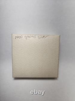 The Franklin Mint Christmas Ingot 1974, Sterling Silver. Rm637