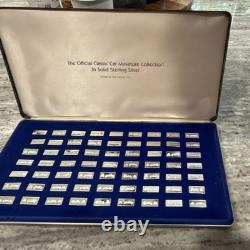 The Franklin Mint Classic Car Miniature Collection Sterling Silver (. 925)
