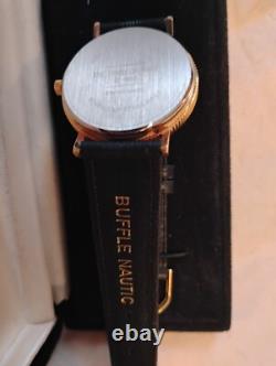 The Franklin Mint Eagle Coin Watch Gold Tone 32mm. 925 STERLING DIAL, untested