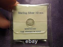 The Franklin Mint First Edition Sterling Silver Presidential Mini Coin Set