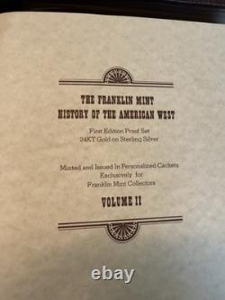 The Franklin Mint History of the American West Complete 2-Volume Set