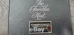 The Franklin Mint Mercedes-benz Anniversary Silver Ingot Collection 1886-1984