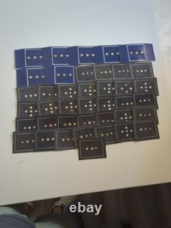 The Franklin Mint Miniature USA Coin Type Set All Sterling Silver New 142 Pcs