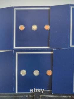 The Franklin Mint Miniature USA Coin Type Set All Sterling Silver New 142 Pcs