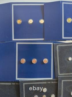 The Franklin Mint Miniature USA Coin Type Set All Sterling Silver New 142 Pcs