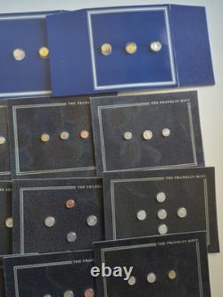 The Franklin Mint Miniature USA Coin Type Set All Sterling Silver New 142 Pcs