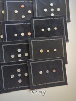 The Franklin Mint Miniature USA Coin Type Set All Sterling Silver New 142 Pcs