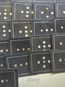 The Franklin Mint Miniature USA Coin Type Set All Sterling Silver New 142 Pcs
