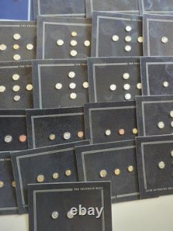 The Franklin Mint Miniature USA Coin Type Set All Sterling Silver New 142 Pcs