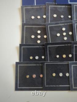The Franklin Mint Miniature USA Coin Type Set All Sterling Silver New 142 Pcs
