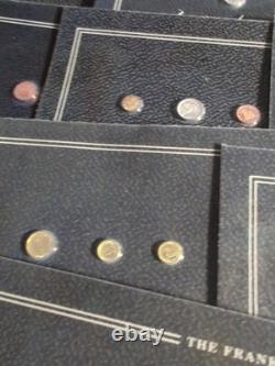 The Franklin Mint Miniature USA Coin Type Set All Sterling Silver New 142 Pcs