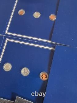 The Franklin Mint Miniature USA Coin Type Set All Sterling Silver New 142 Pcs