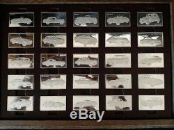 The Franklin Mint Sterling Silver Centennial Car Ingot Collection