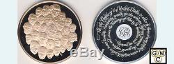 The Franklin Mint Sterling Silver and Bronze Bicentennial Medal Set (OOAK)