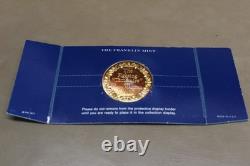 The Franklin Mint The Fighting Tremeraire- 24K Plated Sterling Silver 2 Oz