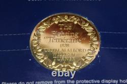 The Franklin Mint The Fighting Tremeraire- 24K Plated Sterling Silver 2 Oz