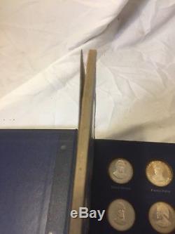 The Franklin Mint Treasury of Presidential Commemorative Sterling Silver Medals