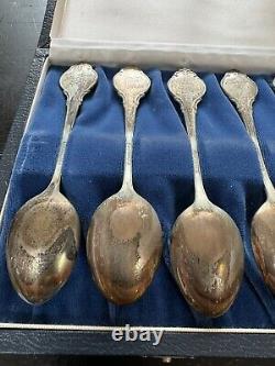 The Franklin Mint Zodiac Signature Edition Sterling Silver Spoon Set 1972