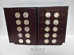 The Genius Of Michelangelo Franklin Mint 60 Sterling Silver Coins 1970 -76