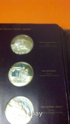 The Genius Of Michelangelo Franklin Mint Sterling Silver Medals
