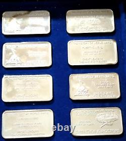 The Great Events & Leaders of WWII 1.5oz Sterling Silver Ingots 48pc Set