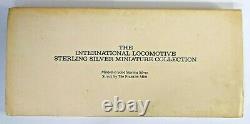 The International Locomotive Mini Sterling Silver Ingot Collection With Book