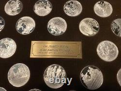 The Medallic history of the American Revolution Sterling Silver coins (USED)