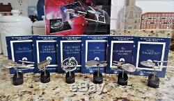 The Official STAR TREK Solid Sterling Silver Starship Collection Franklin Mint