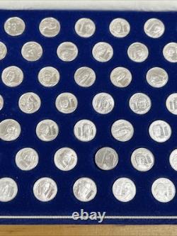 The Official Signers Of The Declaration Mini-Coin Collection Solid Sterling