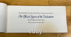The Official Signers Of The Declaration Mini-Coin Collection Solid Sterling