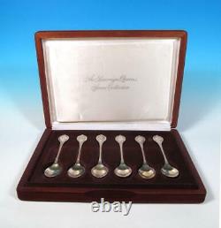 The Sovereign Queens Spoon Collection Franklin Mint Sterling Silver w COA & Box