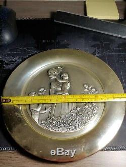 The Whittnauer Mint Sterling Silver Plate 1974 Mother's Day #96 331gram 11.65oz