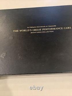 The World's Great Performance Cars 24K gold on Sterling Silver Ingots
