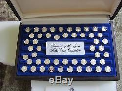Treasures Of The Louvre- Rare Franklin Mint Sterling Silver Mini-coin Collection