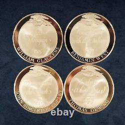 Treasures of American Art Sterling Silver Rounds by Franklin Mint Free Ship US