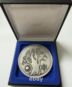 Tree of Time 1973 Franklin Mint Annual Sterling Silver Calander. 925