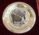 Trimming The Tree Norman Rockwell Sterling Silver Christmas Plate Franklin Mint