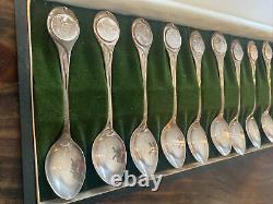 Twelve Days of Christmas Sterling Silver Spoons Carlos Sierra-Franco