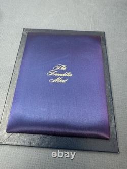 VTG 1970 ZODIAC 12 MEDALS FRANKLIN MINT Solid Sterling Silver Pre-owned