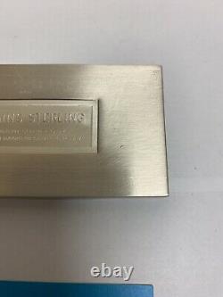 Vintage 1971 21.16 oz, 658 Grams Sterling Silver Ingot By Franklin Mint Bar