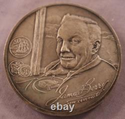 Vintage 1971 Franklin Mint James Berry Sterling Silver Medal