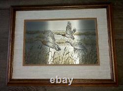 Vintage Al Dornisch Etchings Franklin Mint 24k Gold Sterling Silver Copper 1981+