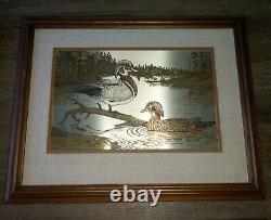 Vintage Al Dornisch Etchings Franklin Mint 24k Gold Sterling Silver Copper 1981+