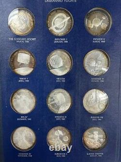 Vintage America In Space Complete Sterling Silver Proof Set (24 Coins)