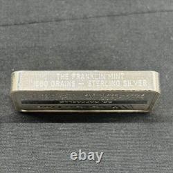 Vintage Franklin Mint SS Raffaello Italian Line Cruise Ship Sterling Silver Bar