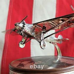 Vintage Sterling Silver Spirit of Saint Louis Lindbergh Airplane Franklin Mint