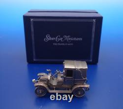 Vintage sterling silver car miniature by the franklin mint #7